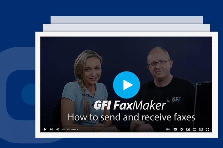 Jak odesílat a přijímat faxy pomocí aplikace GFI FaxMaker