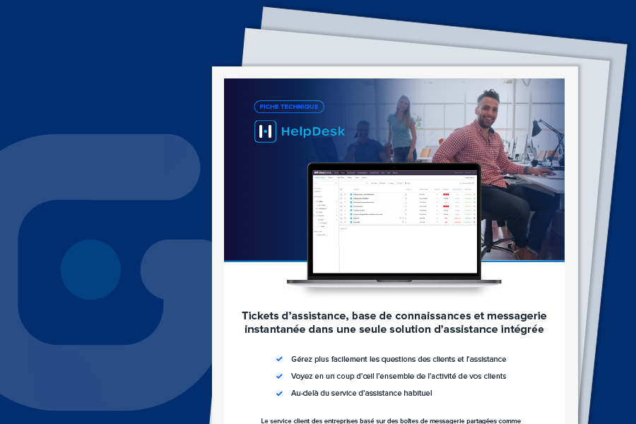 Fiche technique de GFI HelpDesk (français)
