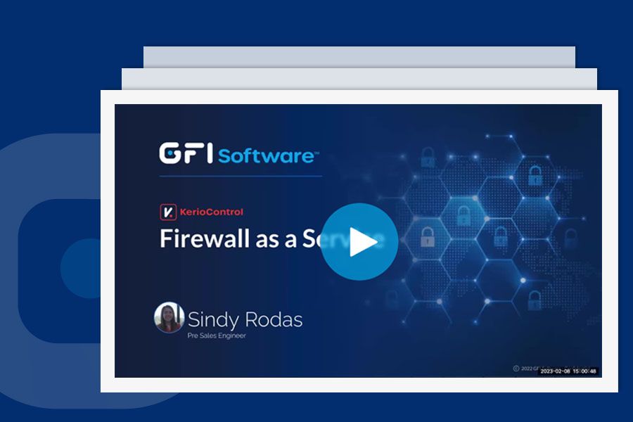 Un primer vistazo exclusivo a GFI KerioControl FWaaS