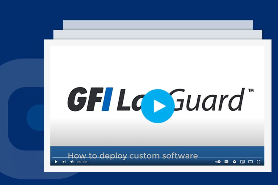 Cómo implementar software personalizado con GFI LanGuard