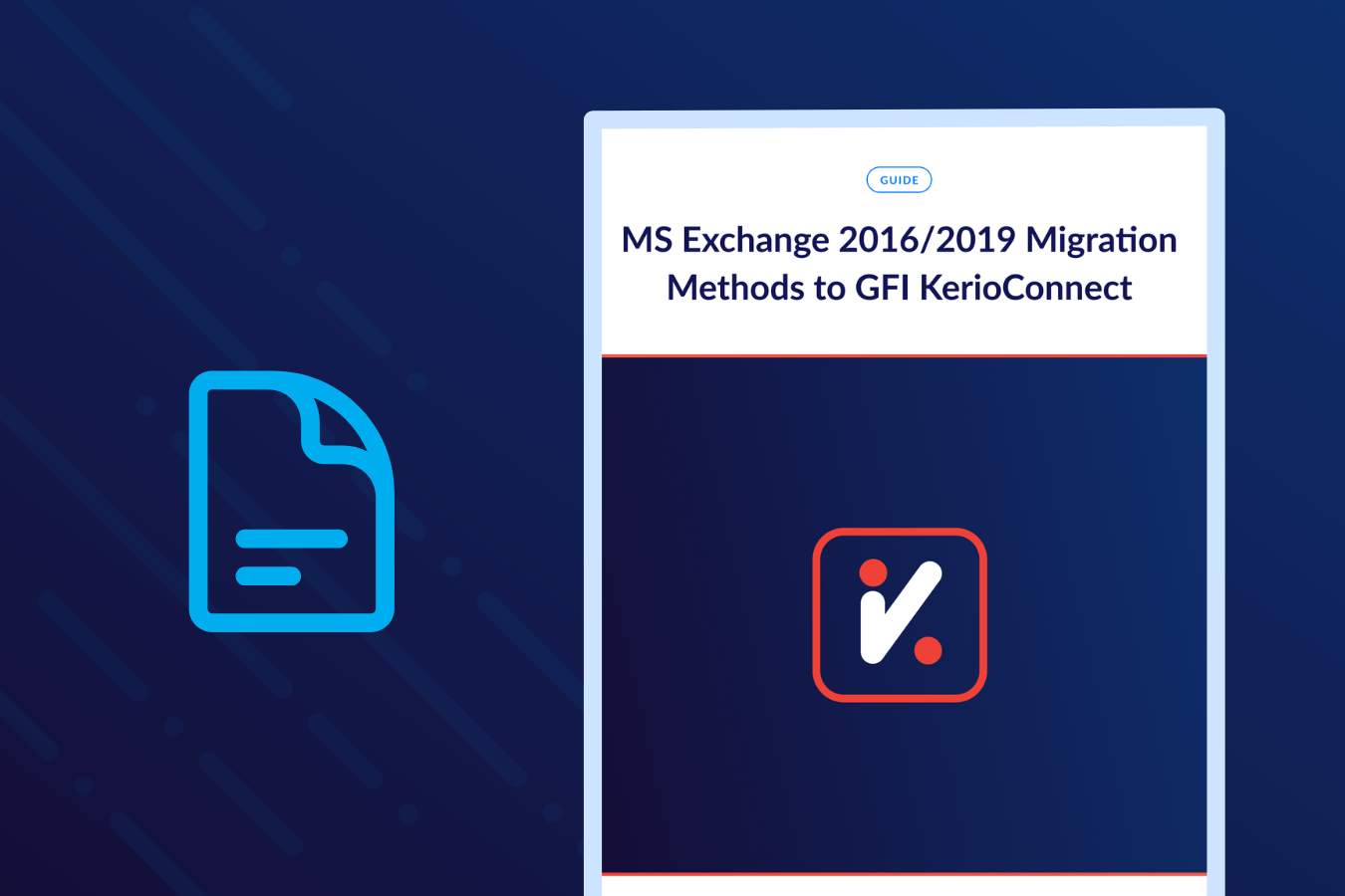 MS Exchange 2016:2019 Migration Methods to GFI KerioConnect