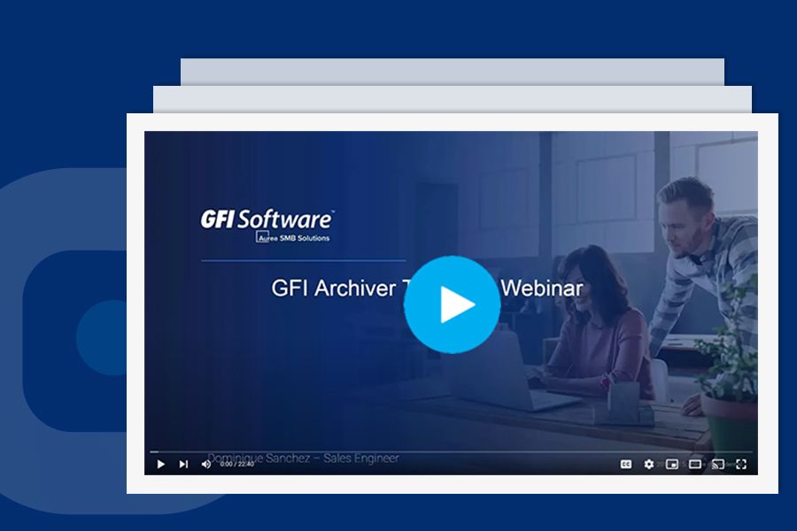 Erfahren Sie, warum Sie eine zuverlässige Archivierung benötigen und wie GFI Ihnen genau das bietet