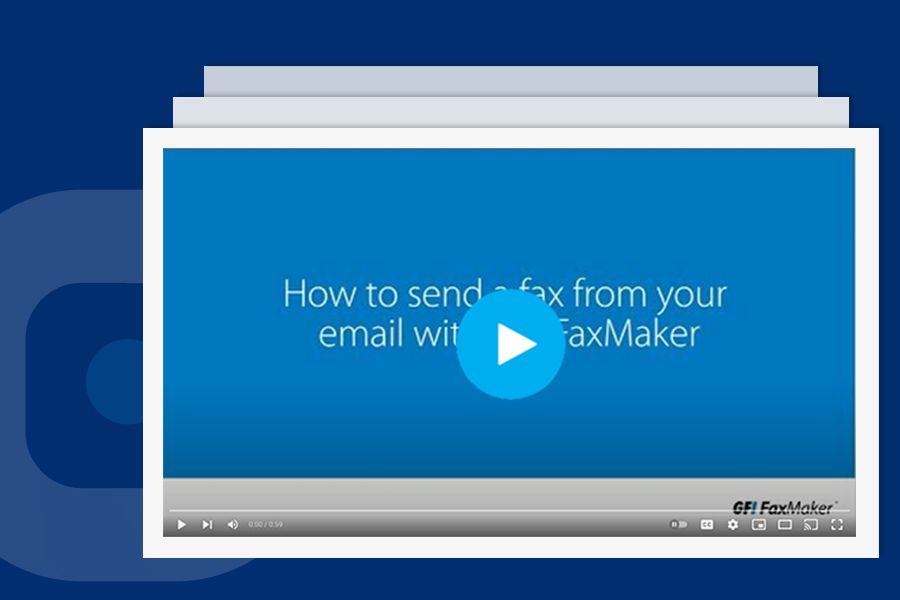 So versenden Sie mit GFI FaxMaker ein Fax aus Ihrer E-Mail