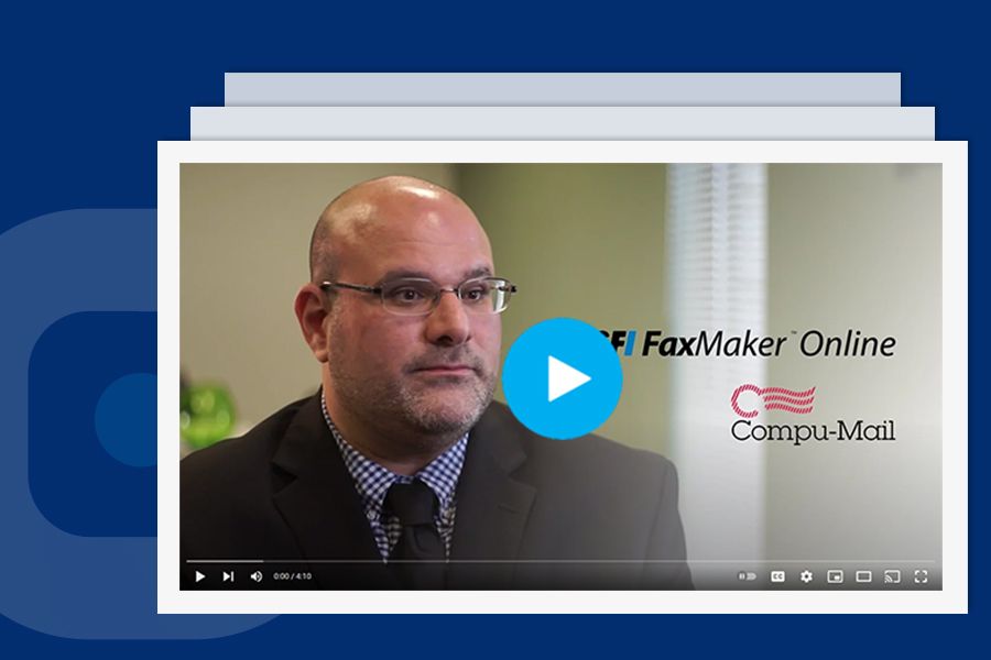 Testimonianza clienti su GFI FaxMaker Online - Compu-Mail