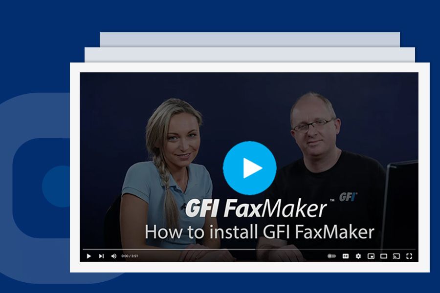 Jak instalovat GFI FaxMaker