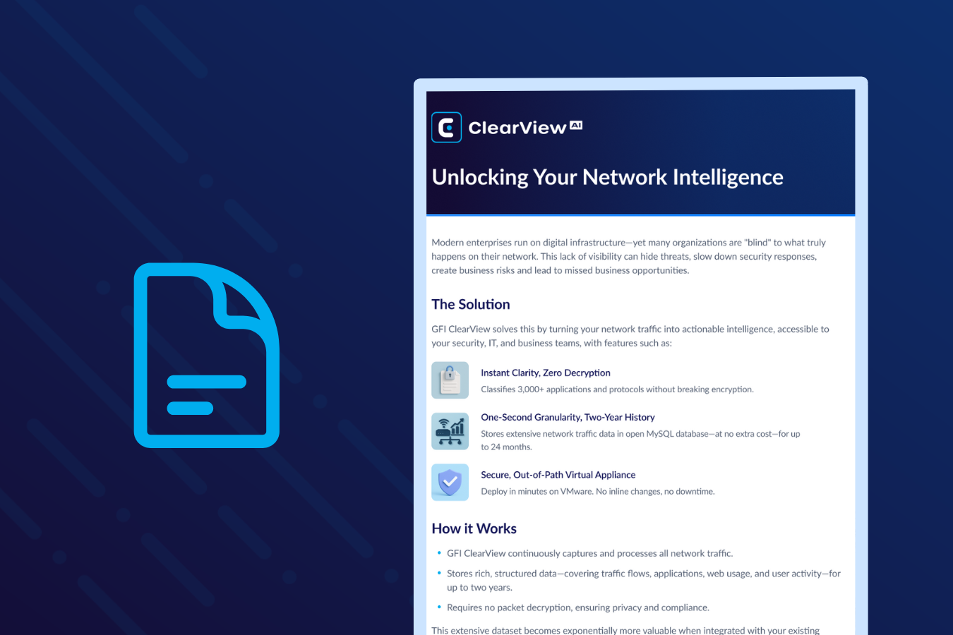 GFI ClearView - Unlocking Your Network Intelligence