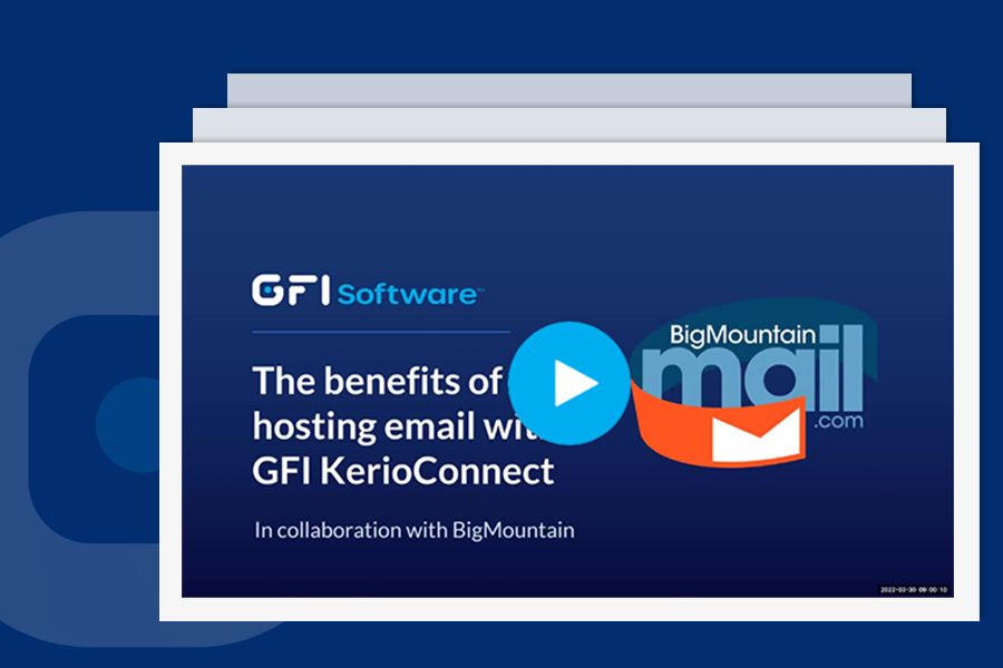 Las ventajas de alojar correo electrónico con GFI KerioConnect
