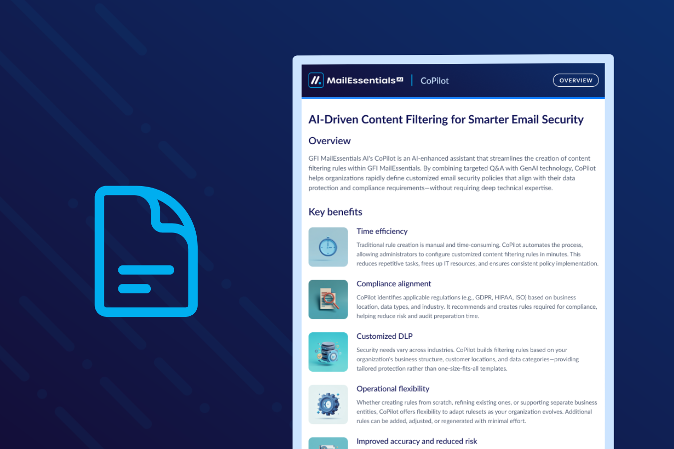 GFI MailEssentials AI's CoPilot - AI-Driven Content Filtering for Smarter Email Security