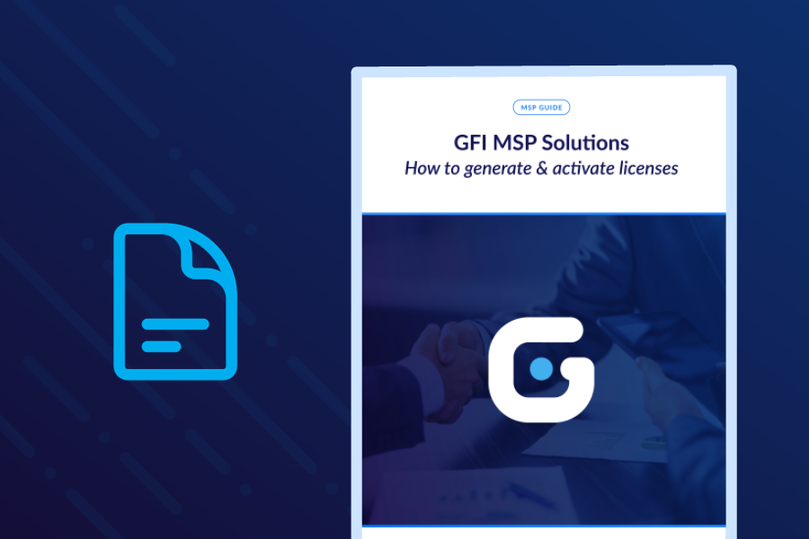 GFI KerioConnect pro poskytovatele spravovaných služeb (MSP) – Průvodce fakturací